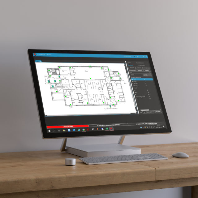 Telenta Inrottslarm Gränssnitt